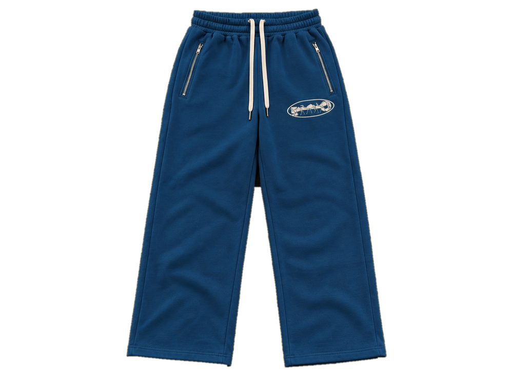 Paledonia blue sweats front transparent background