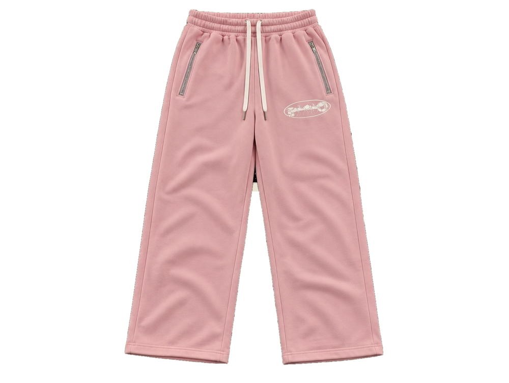 Paledonia pink sweats front transparent background