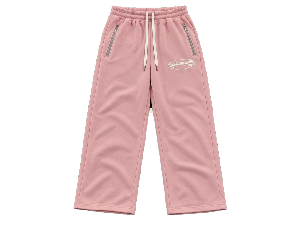 Paledonia pink sweats front transparent background